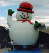 Snowman inflatables